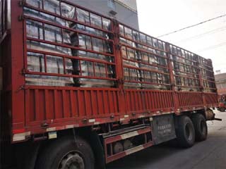 玻璃瓶生產廠家(jiā)發貨案例